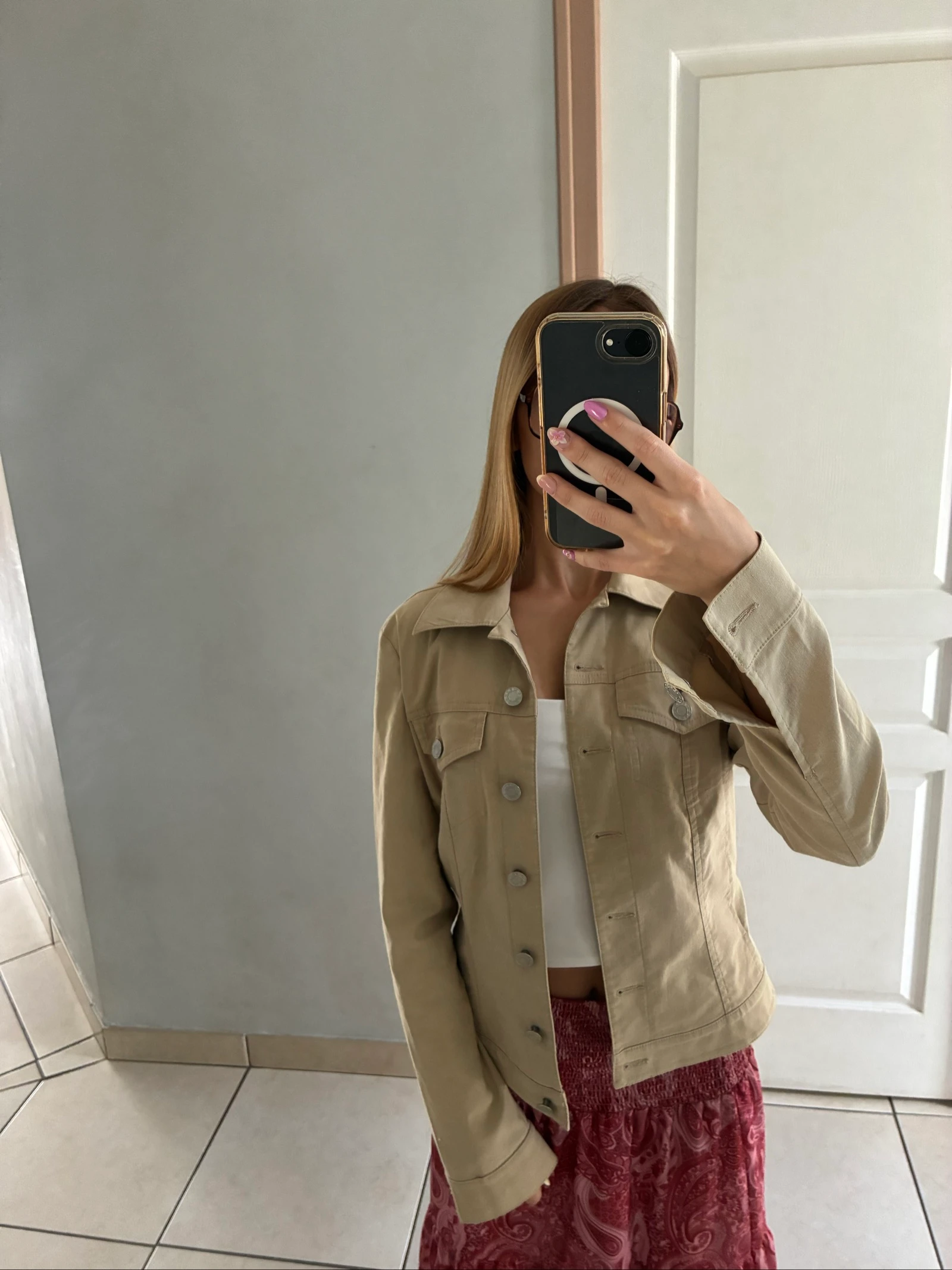 Veste en jean femme XS